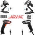 JRHC Handheld 2D Barcode Scanner USB QR Code Scanner Wired Automatic 1D 2D&PDF417 Data Matrix Bar Code Reader Plug and Play. 