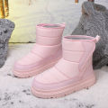 Winter Warm Kids Snow Boots Plush High Top Anti-Slip Casual Children Good Waterproof Cloth Shoes Thicken Boy Girls Cotton Shoes. 