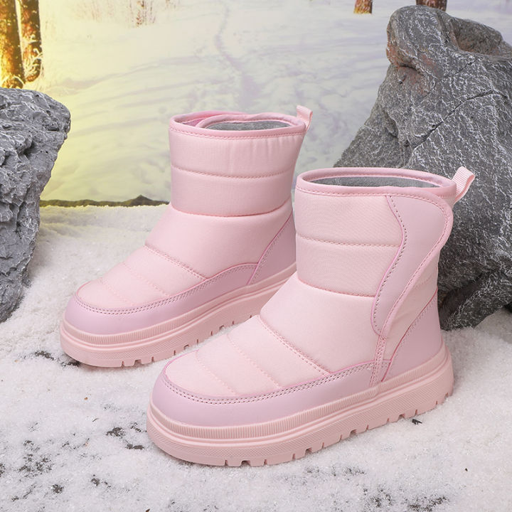 Winter%20Warm%20Kids%20Snow%20Boots%20Plush%20High%20Top%20Anti-Slip%20Casual%20Children%20Good%20Waterproof%20Cloth%20Shoes%20Thicken%20Boy%20Girls%20Cotton%20Shoes%20-%20Image%204