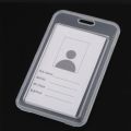 Transparent  Two Types Card ID Card Holder. 