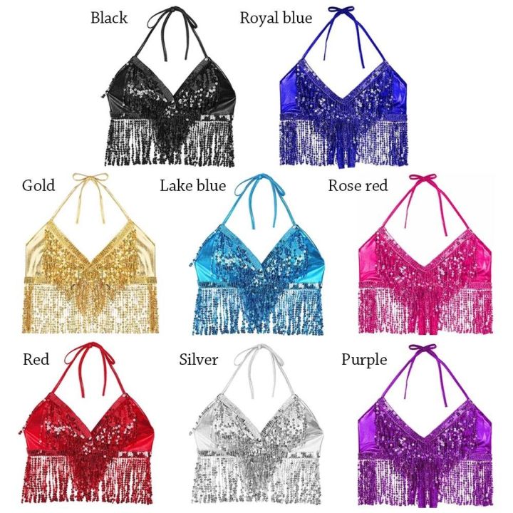 Belly%20Dance%20Sequin%20Fringe%20Top%20Nighub%20Performance%20Halter%20Bra%20Dance%20Wear%20-%20Image%206
