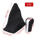 5 Speed Gear Shift Knob Gearstick Gaiter Boot for Toyota Corolla ex 1998-2009. 
