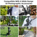 BRDRC ABS Frame Adapter Expansion Mount Tripod for  OSMO Pocket 4 3,Can Used with Backpack Clip Bicycle Holder Camera Gimbal. 