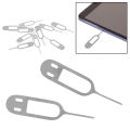 20-100pcs Metal Universal smile Sim Card Tray Pin Ejecting Removal Needle Opener Ejector For Mobile Phone. 