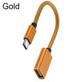 OTG Type C Adapter Type C to USB Extension Cable USB C Male to USB 3.0 A Female Cable Adapter for Macbook Printer Samsung Huawei. 