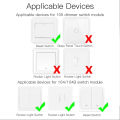 MOES Tuya ZigBee 3.0 Smart Light Switch Relay Module 1/2/3 Gang Smart Life/Tuya App Control, Works with Alexa  Home Yandex lightify. 