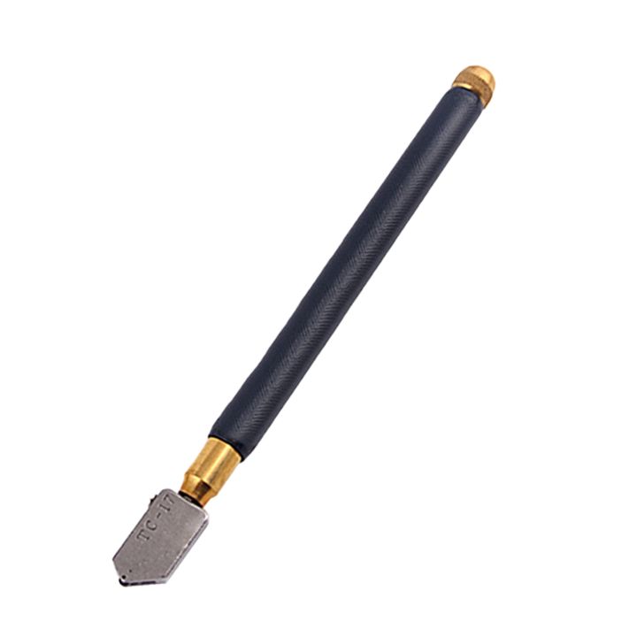 TOYO%20TC-17%20Oil%20Glass%20Cutter%20Metal%20Handle%20Diamond%20Straight%20Head%20Cutting%20Tool%20New%20Black%2017.5cm%20-%20Image%206