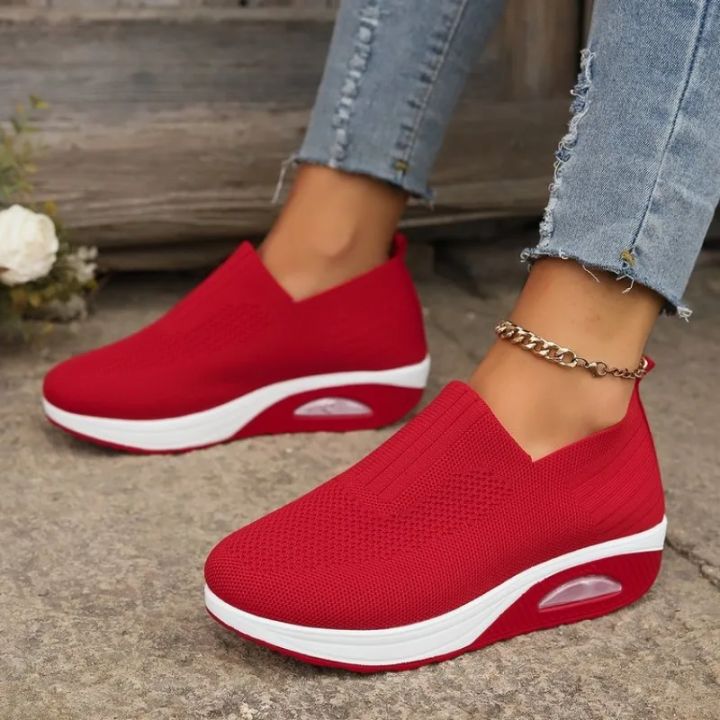 New%20Fashion%20Women%20Mesh%20Breathable%20Vulcanized%20Sneakers%20Woman%20Platform%20Solid%20Color%20Casual%20Shoes%20Ladies%20Wedges%20Walking%20Shoes%20-%20Image%205