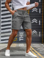 Big Pocket Men's Shorts Casual Work Cool Pants with Point Loose Fit Clothing Waist Sports Male Outfit Shorts.