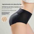 Shapewear Hip Enhancer Panties Women Mid Waist Butt Pad Underwear 1.8cm Padded Body Shaper Butt Lifter Panites.