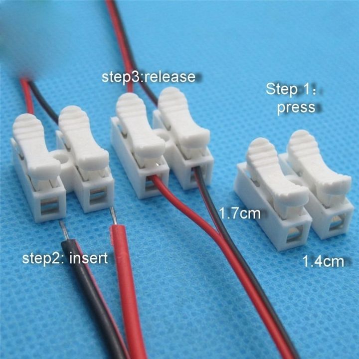 20/50Pcs%20No%20Solding%20Quick%203P%202P%20Cable%20Wire%20Connector%20No%20Screw%20Terminal%20Block%20Spring%20Clamp%20-%20Image%202