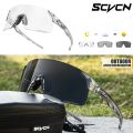 Scvcn Photochromic Sunglasses Cycling Blue Outdoor Sports Bike Glasses Red Man MTB Fishing Glasses Eyewear Bicycle Goggles 2024.