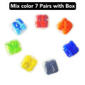 1-10Pairs Box Portable Soft Comfortable Silicone Ear Plugs Sleep Earplugs Noise Reduction Swimming Reusable Earplugs With Rope. 