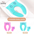 Foldable Travel Toilet Seat Cute Owl Design Portable Potty Training Seat with Travel Case for Toddlers. 