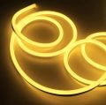 YELLOW LED strip Flexible NEON Rope Light waterproof/LED Neon Lights decoration with 220V adapter. 