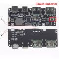 22.5W power bank 5-port bidirectional fast charging mobile power module circuit board diy motherboard set QC4+PD3.0. 