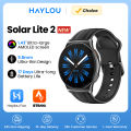 HAYLOU Solar Lite 2 Smartwatch 1.43'' AMOLED Display 24h Health Monitoring 150+ Sports Modes Voice Calling Smart Watch 1ATM.