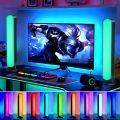 LED night light bar decoration light strip RGB with remote control desktop light remote control light strip TV game bedroom deco. 