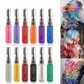 13 Colors Temporary Hair Mascara Instantly Hair Color D-ye Great Gift For Girls, Women, Temporary Hair Color Chalk 15ml. 