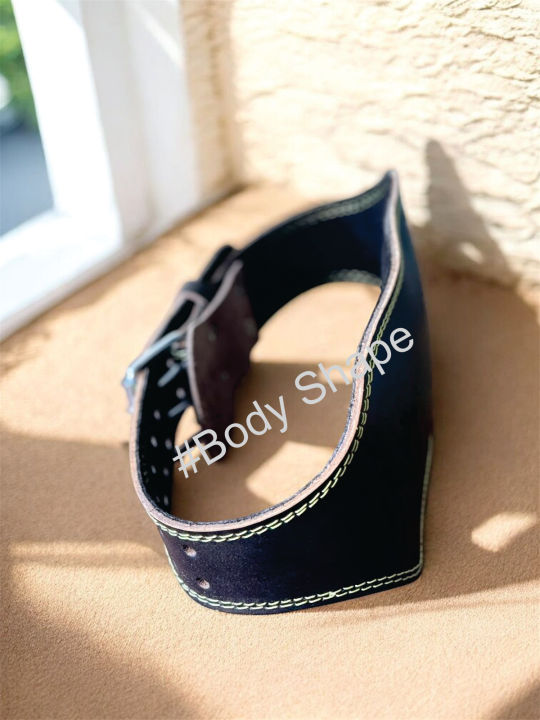 Leather%20Weightlifting%20Belt%20for%20Men%20&%20Women%20-%204%20&%206%20Inch%20Padded%20Gym%20Belt%20for%20Deadlift,%20Squat%20&%20Powerlifting%20-%20Heavy%20Duty%20Fitness%20Back%20Support%20with%20Steel%20Buckle%20&%20Suede%20Lining%20-%20Image%204