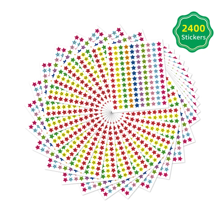80%20Pack%20Classroom%20Incentive%20%20Reward%20Chart%20for%202%20Designs%20with%202400%20Pieces%20Colorful%20Star%20Stickers%20for%20Students%20Classroom%20Teaching%20-%20Image%206