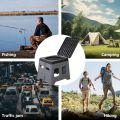 Portable Folding Toilet for Camping, Travel & Emergency Use - Odor-Resistant, Durable PP Material, Compact Design with Lid. 