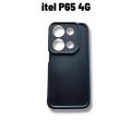 Itel P65 4G Back Cover Soft Puffer Down Jacket Bubble Camera Protection Itel P65 4G Phone Case. 