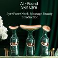 KDK 4D Microcurrent Face, Eye & Neck Lifting Massager – Professional Anti-Aging Skin Tightening Device with Vibration Heat Therapy, Essence Absorption & Portable Beauty Tool for Women & Men.