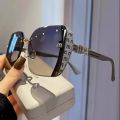 Ins New Fashion Square Sunglasses Women Luxury Designer Sun Glasses Ladies Vintage Trendy Driving Eyeglasses Gafas De Sol. 