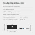 4K30Hz  3 In 1 Docking Station Side-Plug USB-C Game Hub With USB3.0 HDMI PD 100W For Laptop ，Switch，IPad，Mobile Phone. 