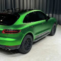 Premium Matte Chrome Green Metallic Vinyl Wrap Film Roll Self Adhesive Decal Sticker Car Wrapping Foil DIY Air-Release. 