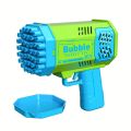 40 hole handheld light bubble  electric children's bubble outdoor bubble machine toy without battery and bubble water. 