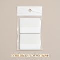 Clear Semi-Transparent Sticky Tabs, Self-Stick Page Markers, Practical Stationery for Note Taking & Document Organization.