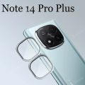 for Xiaomi Redmi Note 14 Pro Plus 5G Camera Protector Ring Aluminium and Tempered Glass. 