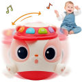 Baby Music Toys Tummy Drum Tumbler Toy Music & Light Early Development Learning Toddler Toy Musical Dog for Boy Girl . 