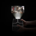 DIY 3D Projector Cardboard Mini Smartphone Projector Light Novelty Adjustable Mobile Phone Projector Portable Cinema. 