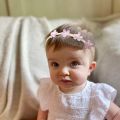 6PCS Cute Lace and Flower Decorated Headbands for Baby Girls for Party Colorful Elastic Headbands Daily Accessories for Kids. 