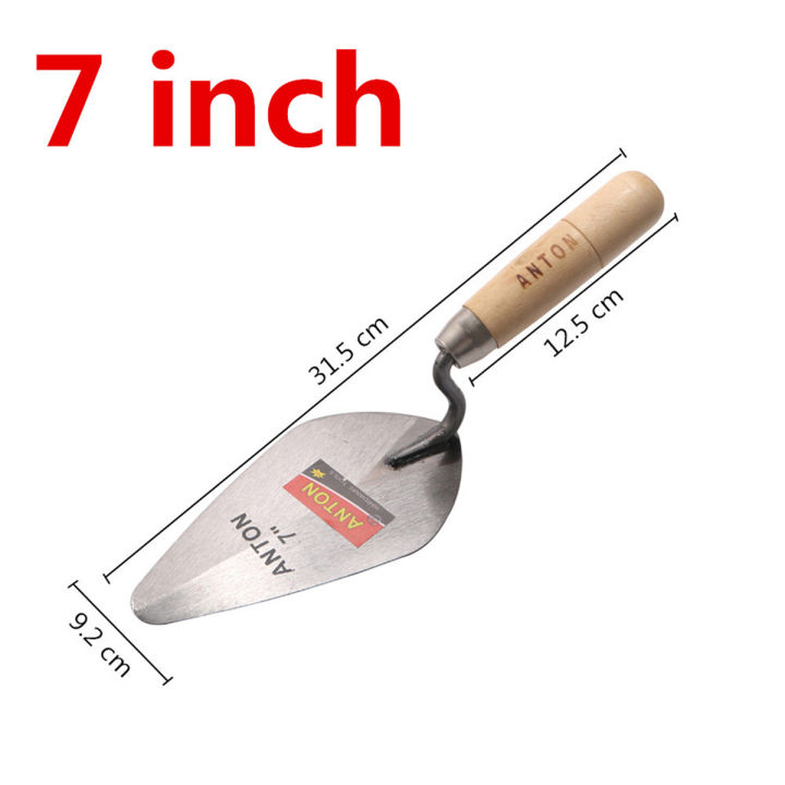 Carbon%C2%A0Steel%20Plastering%20Trowel%206%20inch%207%20inch%20Pointed%20Bricklaying%20Knife%20Round%20Wooden%20Handle%20Trowel%20Wall%20Brick%20Trowel%20Mason%20Tools%20-%20Image%205