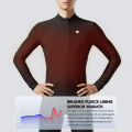 RION Men's Cycling Jersey Winter Thermal Fleece Jerseys UPF 50+ Sun Protection MTB Bicycle Clothing Bike Shirts Riding Windproof. 
