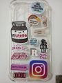 Sticker phone case customize your favorite stickers available in all models. 