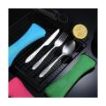 7/3 Pcs Stainless Steel Outdoor Camping Tableware Set Of Pieces Western Food Steak Knife Fork Spoon Creative Cloth Bag Portable. 