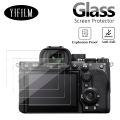 2PCS Tempered Glass For  Alpha A7RV A7R5 A7M2/3/4 A7II/III A7R2 RX100 ZV1 Scratch Resistance Screen Protector Camera Film. 