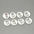 Miniature Tableware Mini Ceramic Plate Alloy Fork Spoon Dollhouse Kitchen Food Furniture Toys DIY Doll House Accessories Kid Toy. 