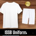 White ISSB Uniform For Boys | ISSB White Short & Shirt| Army Unifrom Dress| White Issb Tshirt & shorts| Army White dress| White Shirt and White Niker| White School Uniform| White PT Dress| White Shirt & White Shorts| White Shirts & Niker| White Tracksuit. 