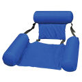 Water Hammock Swimming Pools Inflatable Air Mattress Summer Beach Lounger Back Floating Chairs Sleeping Beds. 