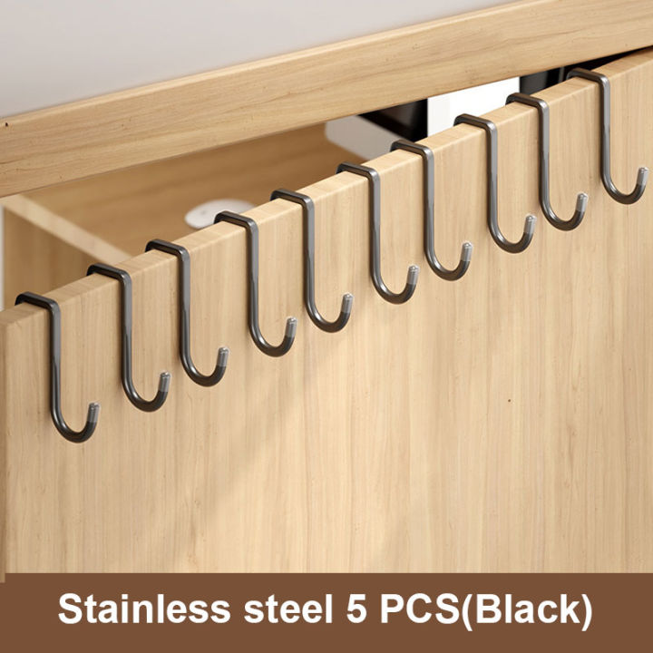 201%20Stainless%20Steel%20Hook%20Free%20Punching%20Double%20S-Shape%20Hook%20Kitchen%20Bathroom%20Cabinet%20Door%20Back%20Type%20Coat%20Towel%20Storage%20Hanger%20-%20Image%207