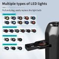 1Pack USB Planet Projection Night Light, 360° Rotating with Multi-Colour Slides for Bedroom and Car, USB Plug 5V.