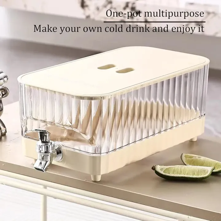 Chillers%20Water%20Fountains,%20Fridge%20Drinks%20Dispenser%20with%20Tap%205.3L%20Fridge%20Jug%20Drinks%20Chiller%20Large%20Cold%20Drink%20Container%20with%20Lid%20for%20Iced%20Tea%20White%20-%20Image%205