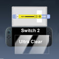 1pc Auto-Alignment OneTouch for Nintendo Switch 2 Tempered Glass Screen Protector Gaming Accessories Ultra-Clear/Anti-blue Light. 