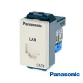 Panasonic computer socket LAN plug Cat6 Panasonic Weg 24886 White 100% genuine. 